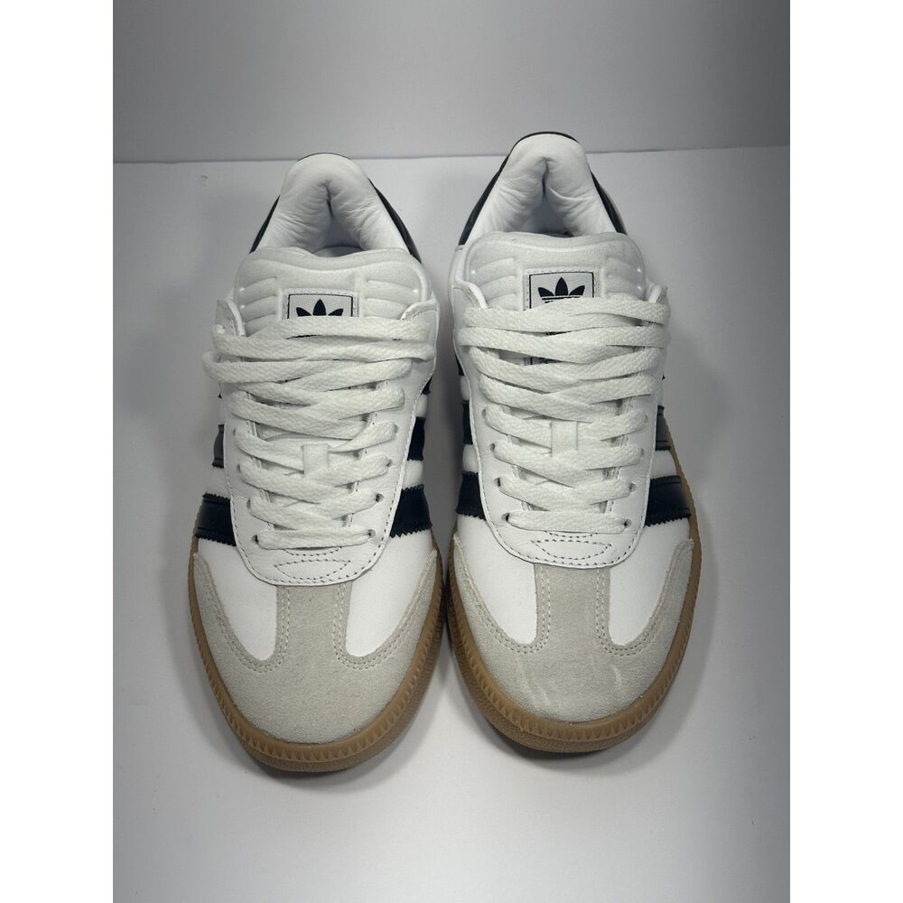 Adidas Samba OG White Black Gum Leather Sneakers M-US 7 / Women’s 8 White Black